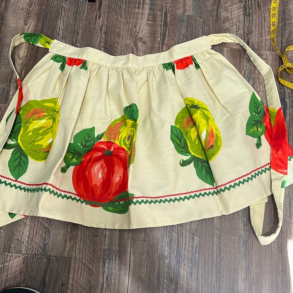 NWOT Vintage Hand-sewn Waist Apron